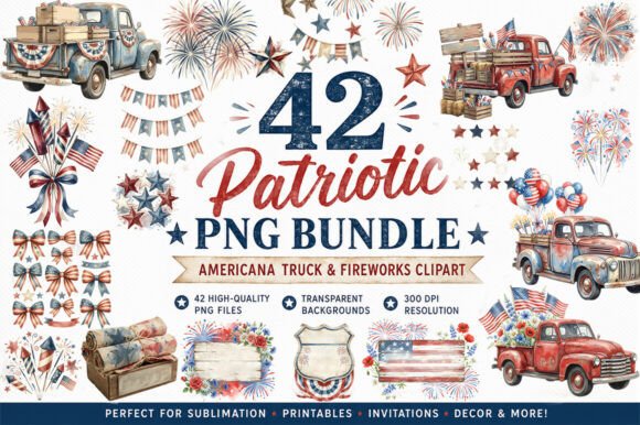 Download Patriotic-Americana-PNG-Bundle-42 - Premium Resources