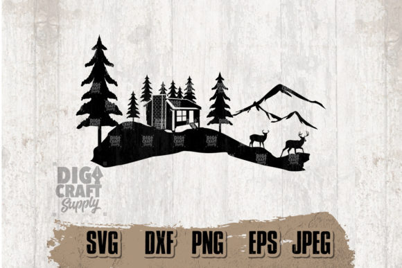 Download Outdoor and Adventure Scene with Deer - Adventure scene Collection