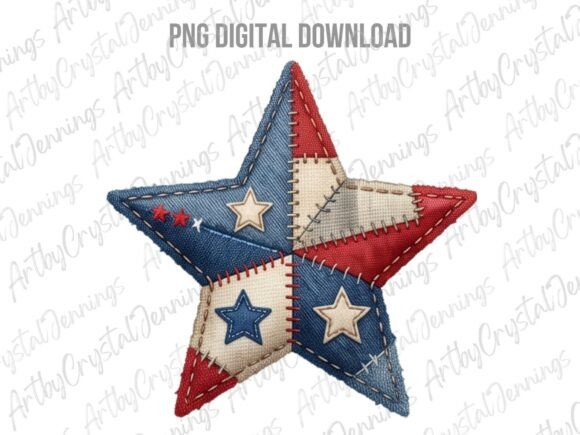 Download Patriotic Americana Star PNG - Premium Resources