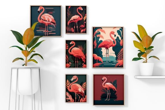 Download Tropical Pink Flamingo Illustration - Flamingo illustration Collection